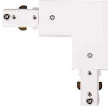Conector de colț pentru sisteme de iluminat cu șine electrice
