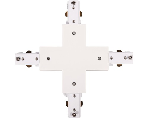 Conector cvadruplu pentru iluminat pe șină