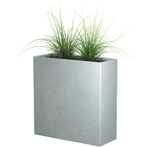 Jardinieră dreptunghiulară cu plante