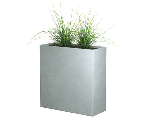 Jardinieră dreptunghiulară cu plante