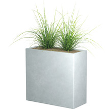 Jardinieră dreptunghiulară cu plante