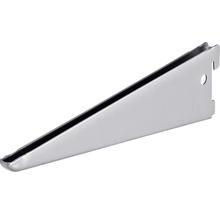 Suport dublu raft pe șină Dolle Double Slot 270mm, argintiu, pentru rafturi modulare