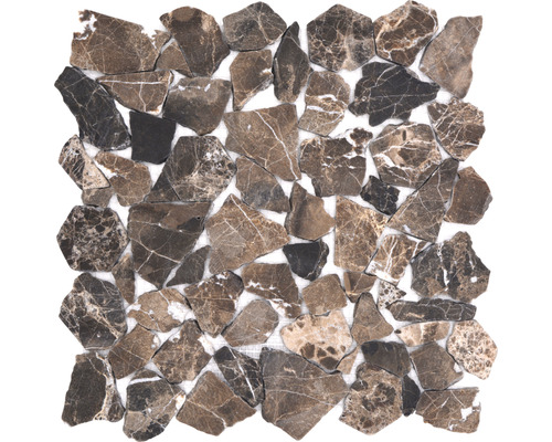 Mozaic piatră spartă CIOT 30/476 maro 30,5x30,5 cm Placă de mozaic din piatră naturală