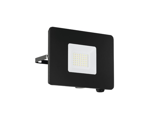 Proiector cu LED integrat Eglo Faedo 31W 3400 lumeni IP65, lumină rece, negru