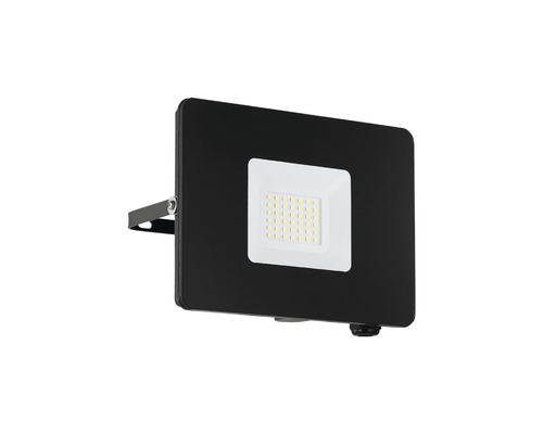 Proiector LED exterior Eglo Faedo 31W 3400 lumeni IP65, lumină rece, negru