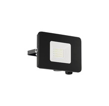 Proiector cu LED integrat Eglo Faedo 21W 2300 lumeni IP65, lumină rece, negru-thumb-0