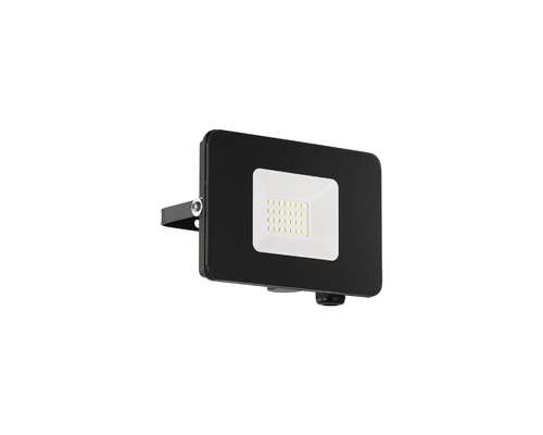 Proiector cu LED integrat Eglo Faedo 21W 2300 lumeni IP65, lumină rece, negru-0