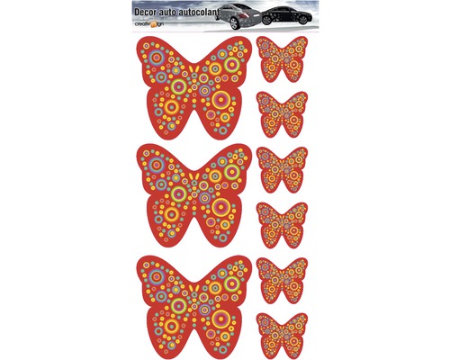 Autocolant auto cu motiv fluture