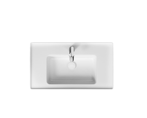 Vedere de sus a unei chiuvete cu robinet