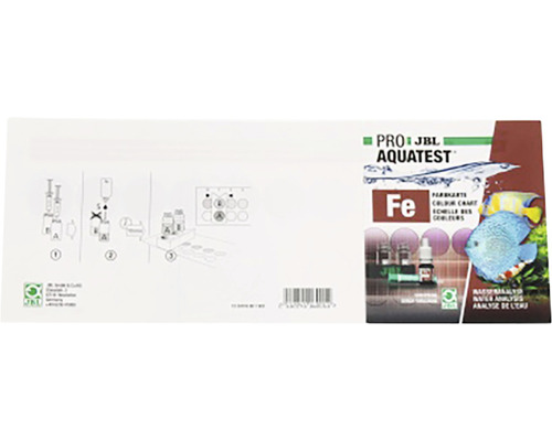 JBL Pro Aqua Test Fe Kit de testare a fierului pentru analiza apei de acvariu