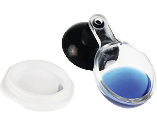 Termometru cu ventuză, cu ventuză și capac de protecție