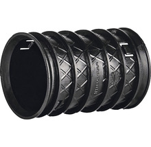 Tub flexibil negru de drenaj