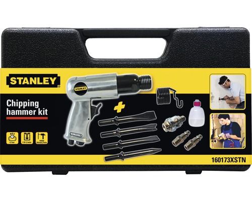 Set ciocan pneumatic Stanley în valiză