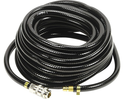 Furtun aer comprimat Stanley 20m Ø6x11 mm max. 20 bari, pentru compresoare Tambur furtun cu cuplă rapidă pentru scule pneumatice