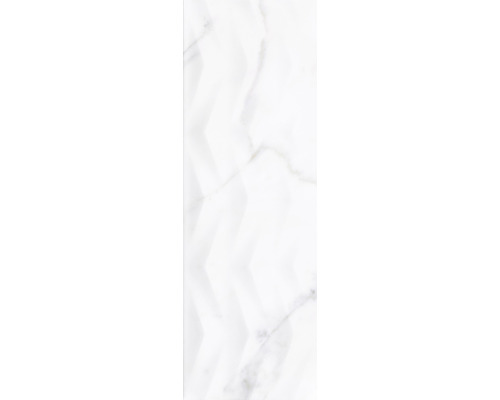 Faianță albă cu model herringbone