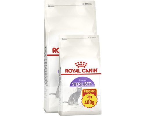 Hrană uscată pentru pisici Royal Canin Kitten Sterilised, sterilizata junior, 2 kg+400 g