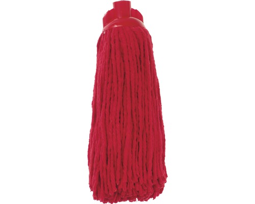 Rezervă pentru mop standard, din bumbac roșu 250g Rezervă pentru mop standard, din bumbac roșu 250g