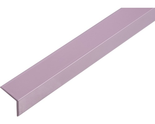 Cornier aluminiu GAH-Alberts 22,8x19x1,8 mm, lungime 2m, culoare lila, autoadeziv