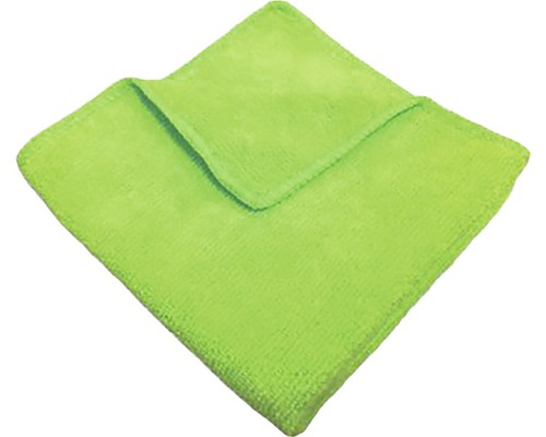 Lavete universale microfibră Esenia 35x35 cm, culoare verde, pachet 3 bucăți