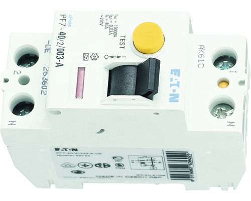 Întrerupător diferențial Eaton