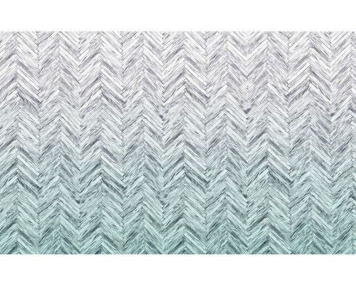 Fototapet vlies 6000B-VD4 Infinity Herringbone verde mentă 400x250 cm