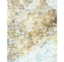 Fototapet vlies 6002A-VD2 Mix Map 200x250 cm