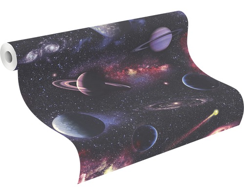 Rola de tapet cu motiv spațial