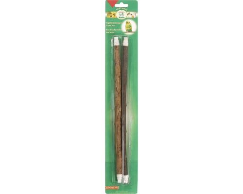 Bară de șezut pentru păsări, set de 2, natur Bară de șezut pentru păsări, set de 2, natur