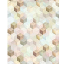 Model abstract din cuburi geometrice