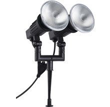 Reflector dublu cu țepușă de pământ pentru exterior