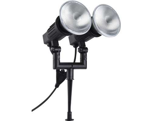 Reflector dublu cu țepușă de pământ pentru exterior