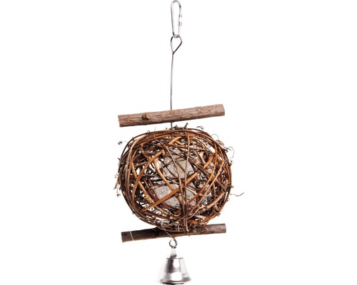 Jucărie pentru păsări Karlie Wooden, Bird Ball, 5 cm, natur Jucărie pentru păsări Karlie Wooden, Bird Ball, 5 cm, natur