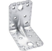 Conector unghiular din metal cu găuri