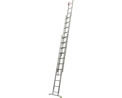 Scară glisantă din aluminiu cu trepte