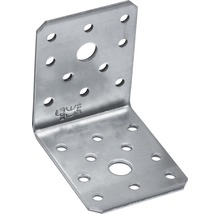 Conector unghiular din metal cu găuri