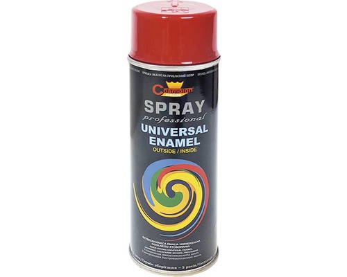 Spray vopsea profesional email universal Champion roșu brun 400 ml Spray vopsea profesional email universal Champion roșu brun 400 ml
