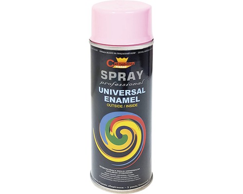 Spray profesional email universal Champion RAL 3017 roz 400 ml