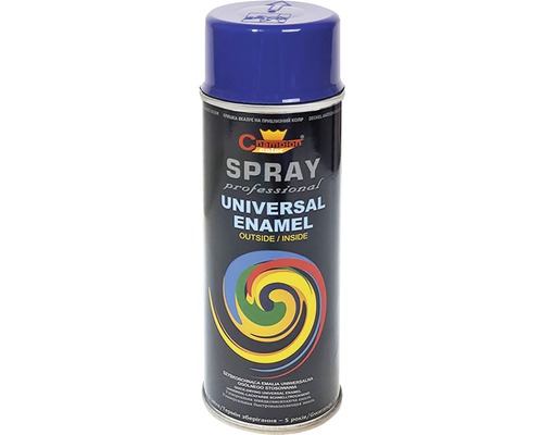 Spray profesional email universal Champion RAL 5022 albastru cerneală 400 ml
