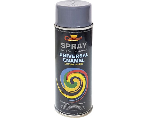 Spray profesional email universal Champion gri grafit RAL 7024 400 ml-0