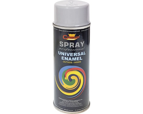 Spray profesional email universal Champion gri deschis RAL 7046 400 ml