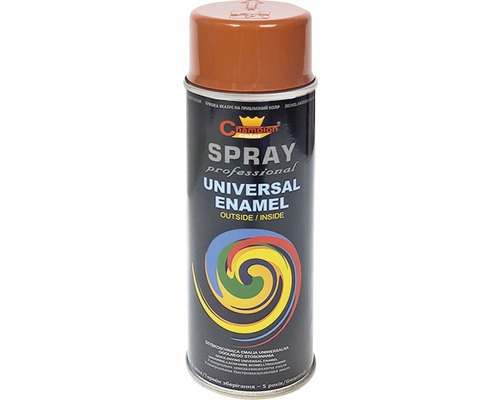 Spray profesional email universal Champion RAL 8004 maro cupru 400 ml