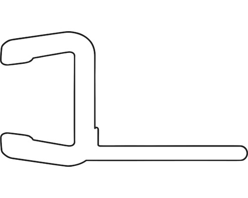 Șină de profil pentru agățat