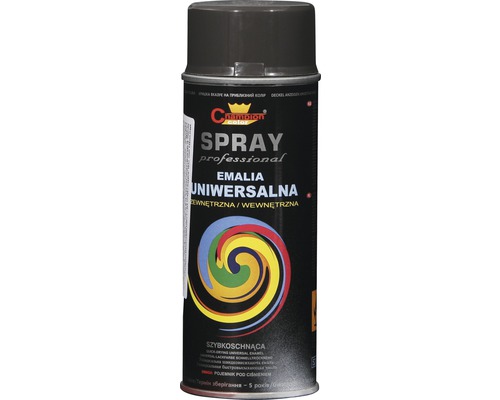 Spray profesional email universal Champion RAL 8019 maro gri 400 ml