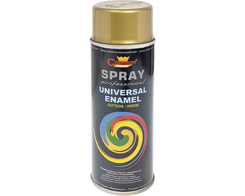Spray profesional email universal Champion metalic gold 400 ml-0