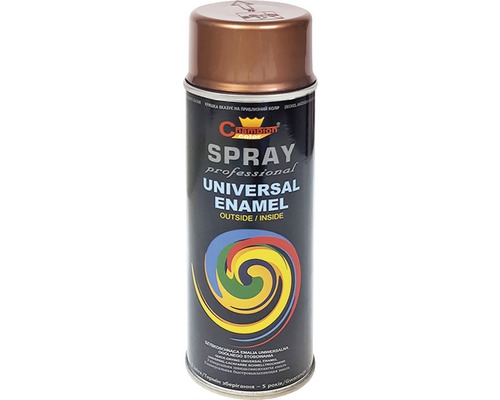 Spray vopsea profesional email universal Champion metalic cupru 400 ml Spray vopsea profesional email universal Champion metalic cupru 400 ml