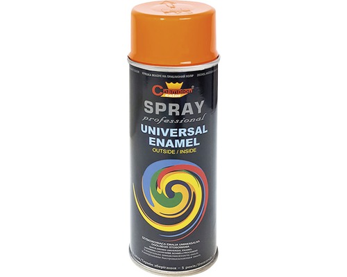Spray profesional email universal Champion RAL 2004 portocaliu 400 ml
