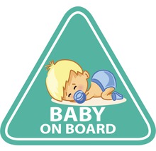 Semn Bebelus la bord cu ilustratie bebelus