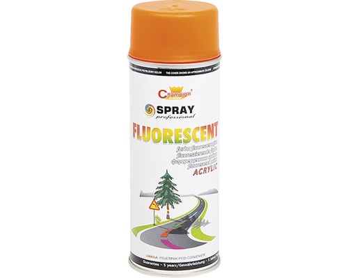 Spray vopsea Champion portocaliu fluorescent 400 ml Spray acrilic fluorescent