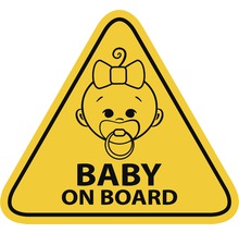 Semn Bebelus la bord pentru masina