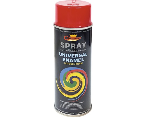 Spray profesional email universal Champion RAL 3002 roșu 400 ml